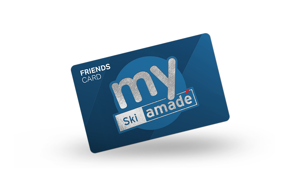 Ski amadé my Friends Card